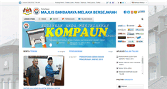 Desktop Screenshot of mbmb.gov.my